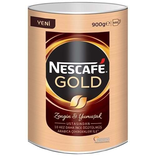 NESCAFE GOLD TENEKE 900 GR