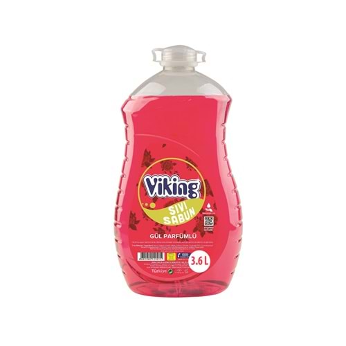 Viking Sıvı Sabun Gül Kokulu 3,6 LT