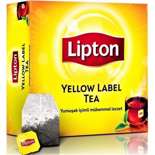 Lipton Yellow Label Süzen Poşet 100 Adet 2 Gr